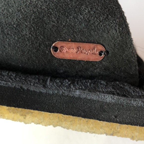 ❤️HP❤️Free People Cozy Sherpa Nova Flats Mules/cozy slippers NEW in BOX - Picture 8 of 9